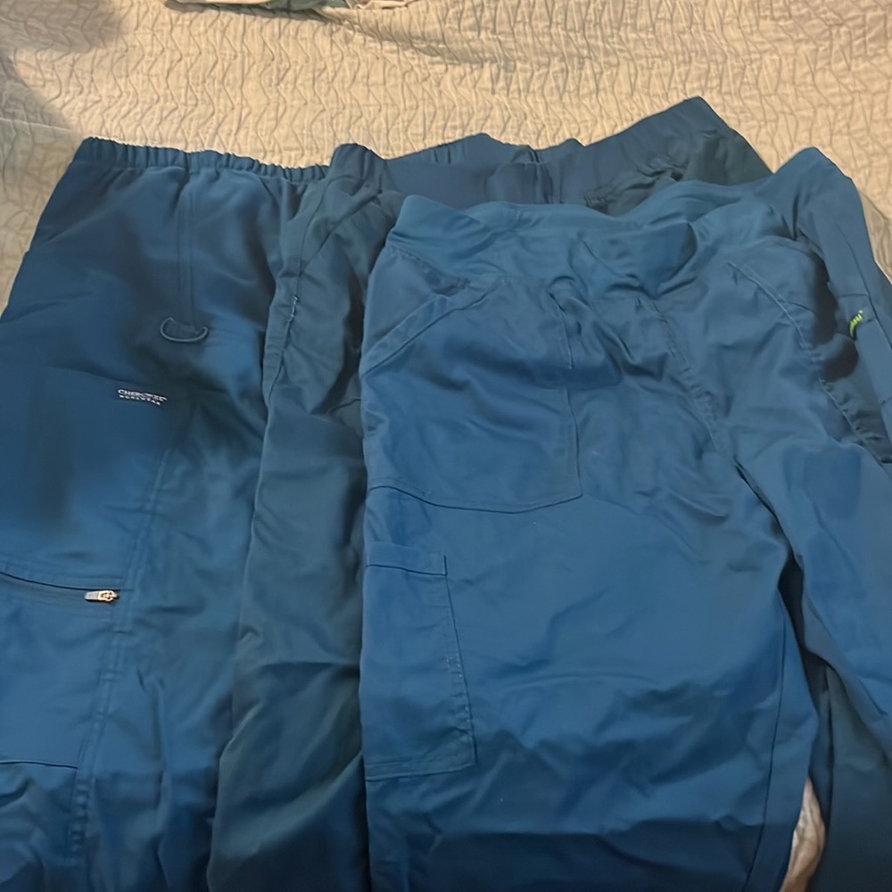 Lot of Caribbean Blue Scrubs!